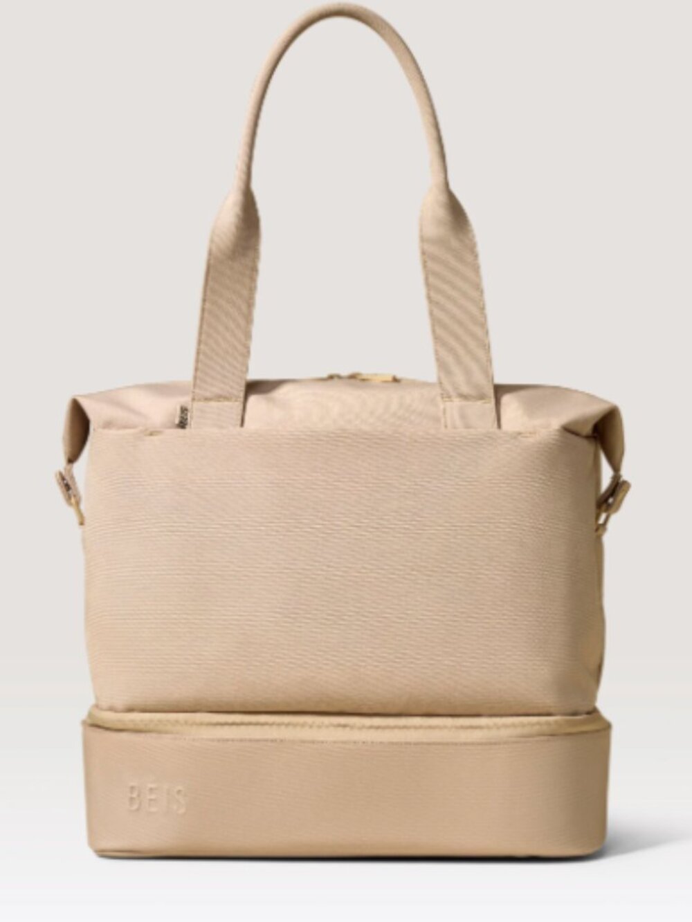 The Mini Weekender in Beige